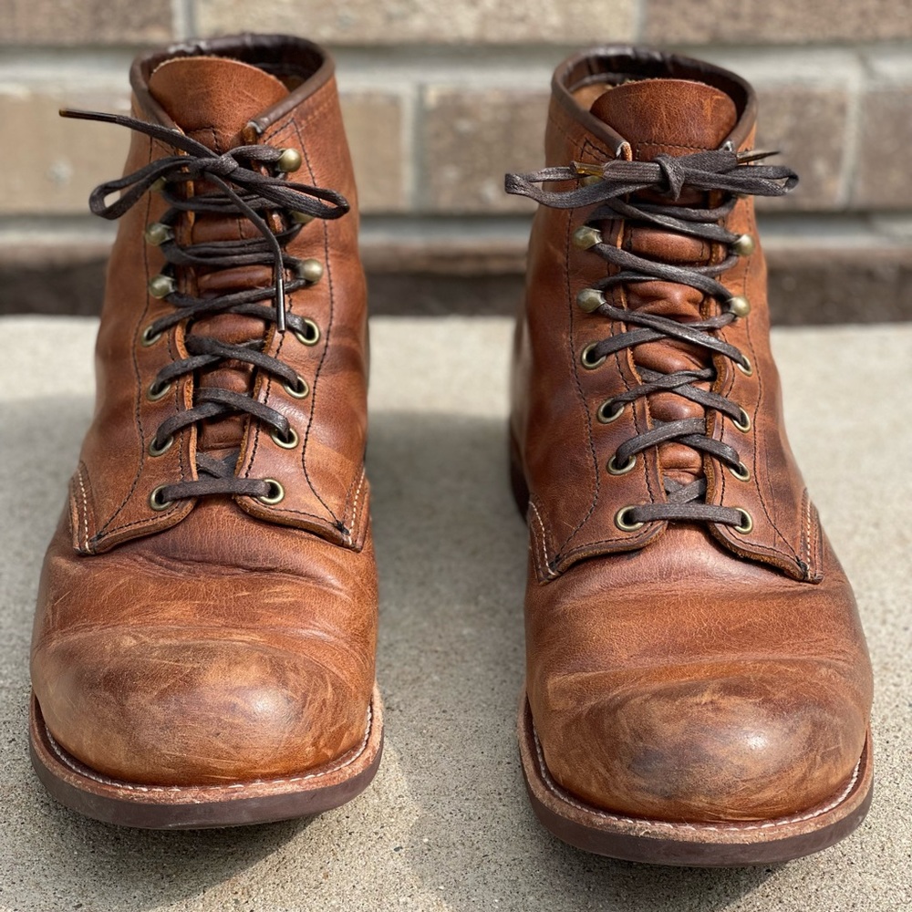 Red Wing Blacksmith 3343 in Copper Tough and Tough
